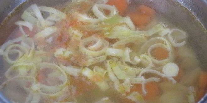 Рецепт легкого овощной супчик