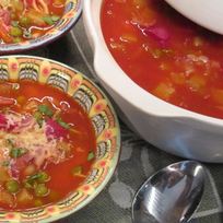 Минестроне с беконом