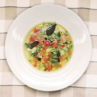 Рецепт Минестроне с дайконом и укропом