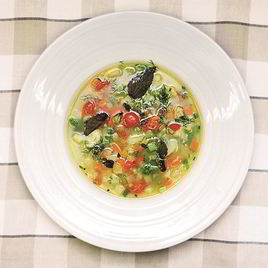 Рецепт Минестроне с дайконом и укропом