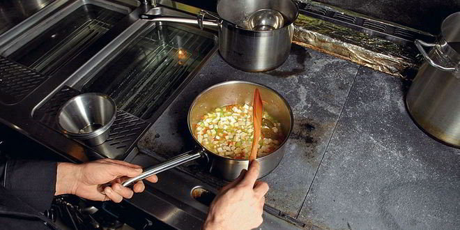 Рецепт минестроне с дайконом и укропом