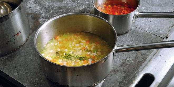 Рецепт минестроне с дайконом и укропом