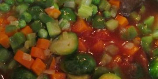 Рецепт овощного, густого супа