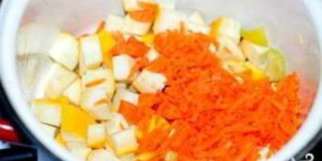 Рецепт овощного мисо-супа