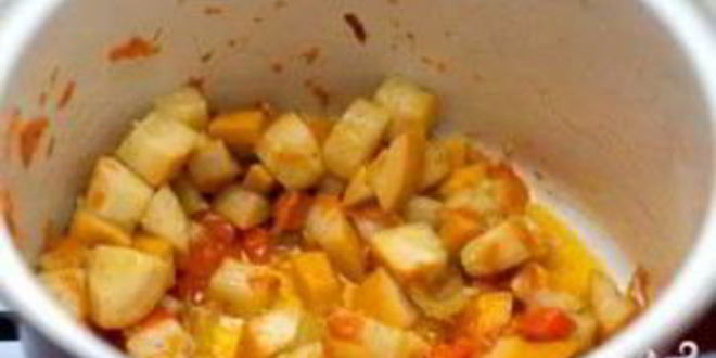 Рецепт овощного мисо-супа