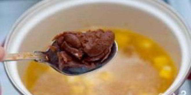 Рецепт овощного мисо-супа