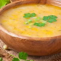 Рецепт Овощного супа из зеленого горошка