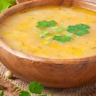 Рецепт Овощного супа из зеленого горошка