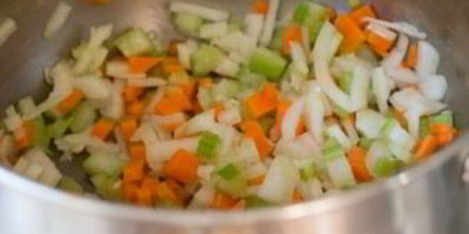 Рецепт овощного супа на молоке