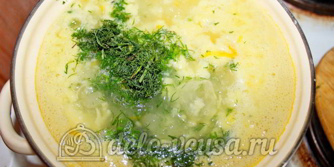 Рецепт овощного супа с клецками