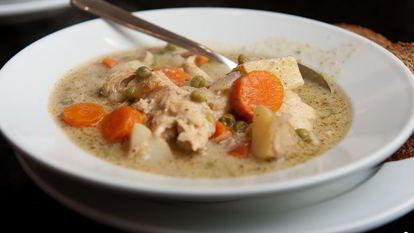 Рецепт Овощного супа с курицей