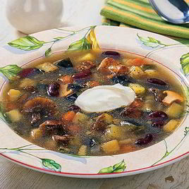 Рецепт Овощного супа с опятами