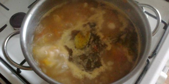 Рецепт овощного супа с рисом и куриным филе