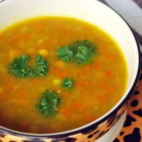 Овощной суп с тыквой