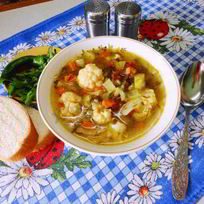 Рецепт Овощного супа в мультиварке