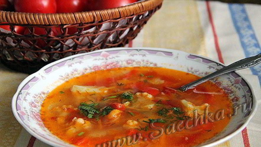 Рецепт овощного супа