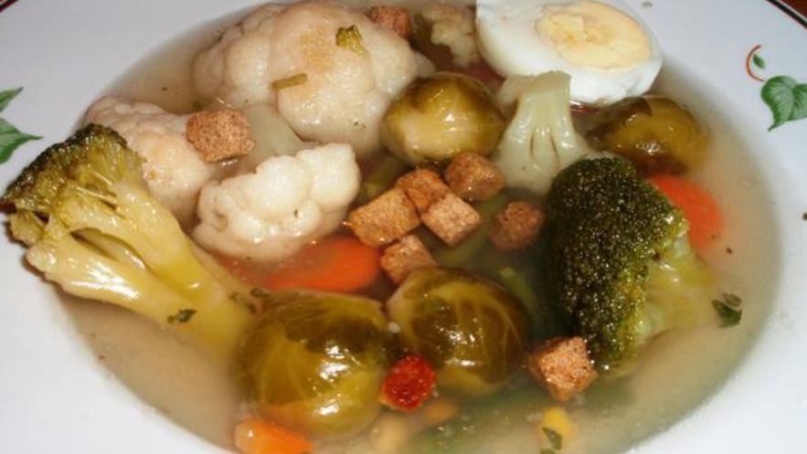 Рецепт овощного супчика