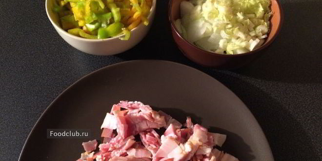 Рецепт супа минестроне с беконом и стручковой фасолью