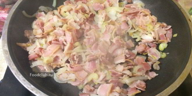 Рецепт супа минестроне с беконом и стручковой фасолью