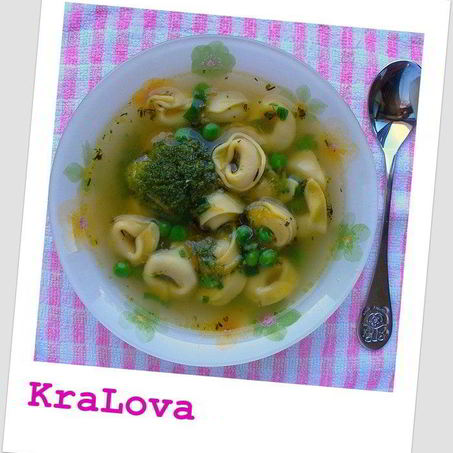 Рецепт Супа овощной с тортеллини