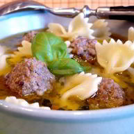 Рецепт Супа с фрикадельками и овощами