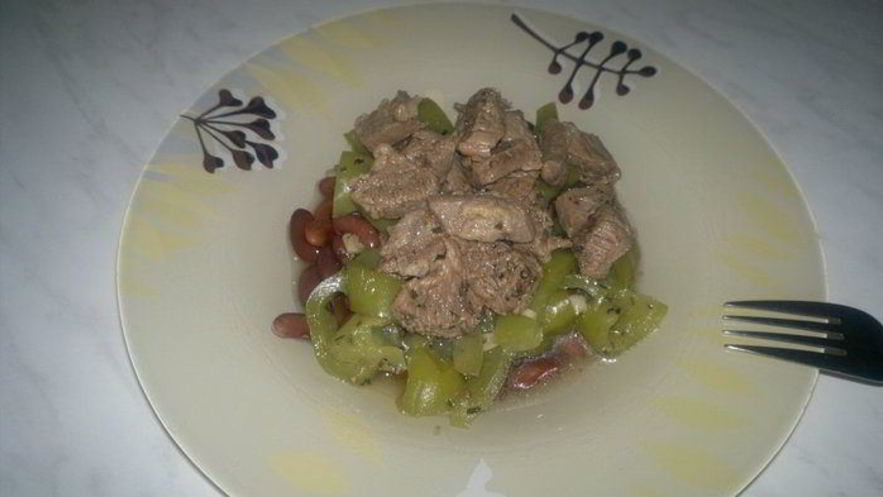 Рецепт фасолевой похлебки с говядиной и зеленым перцем