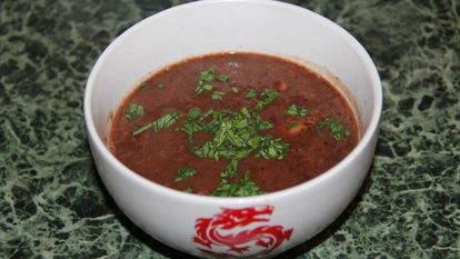 Рецепт Фасолевой похлебки с грудинкой и чили