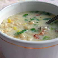 Рецепт Кукурузна-фасолевой похлебка Суккоташ