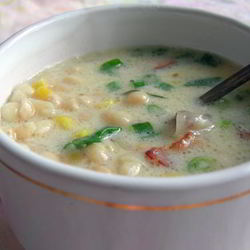 Рецепт Кукурузна-фасолевой похлебка Суккоташ