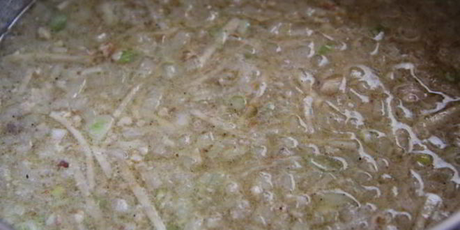 Рецепт куриной похлебки с грецкими орехами