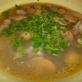 Рецепт Похлебки из чечевицы с грибами