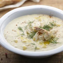 Рецепт Похлебки с омулем горячего копчения