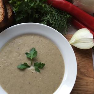 Рецепт Постного крема-супа грибного