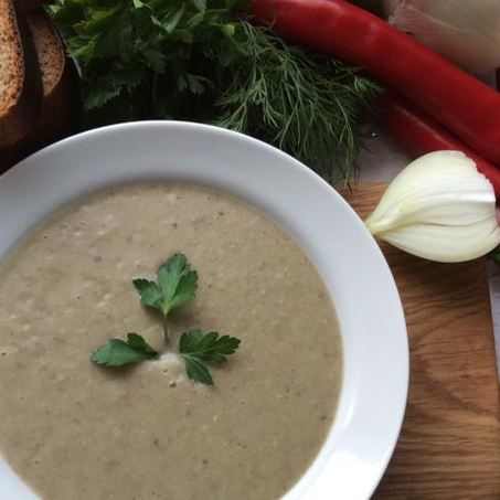 Рецепт Постного крема-супа грибного