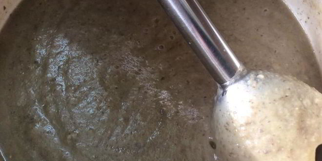 Рецепт постного крема-супа грибного