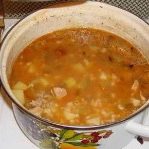 Рецепт Классического рассольника на говяжьем бульоне