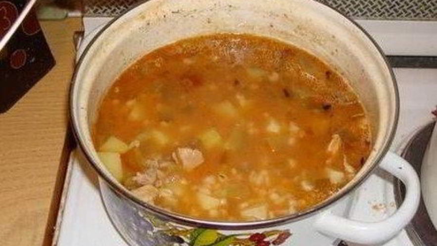 Рецепт классического рассольника на говяжьем бульоне