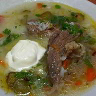 Рецепт Рассольника без перловки