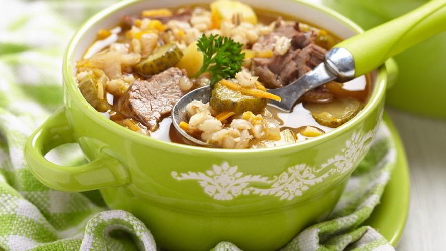 Рецепт рассольника московского