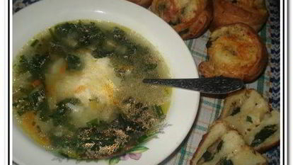 Рецепт Рассольника с крапивой