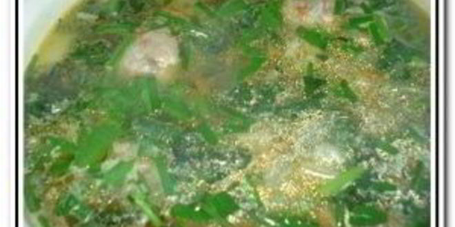 Рецепт рассольника с крапивой