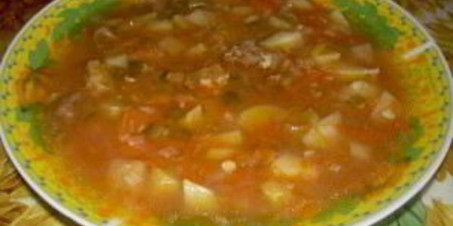 Рецепт рассольника с перловкой в мультиварке