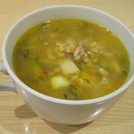 Рецепт Рассольника с перловкой