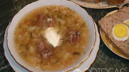 Рецепт Рассольника с почками