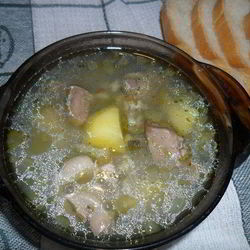Рецепт Рассольника с потрохами