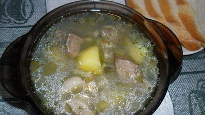Рецепт Рассольника с потрохами