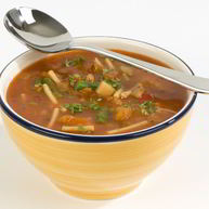 Рецепт Рассольника со свежими и солеными огурчиками