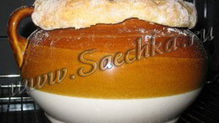 Рецепт рассольника в горшочке