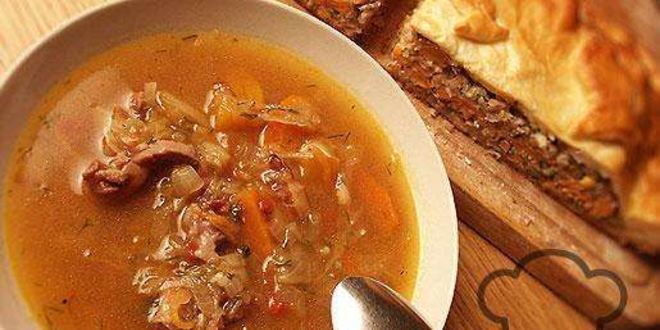 Рецепт кислых щей с говядиной