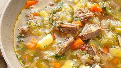 Рецепт Летних щей из свежей капусты